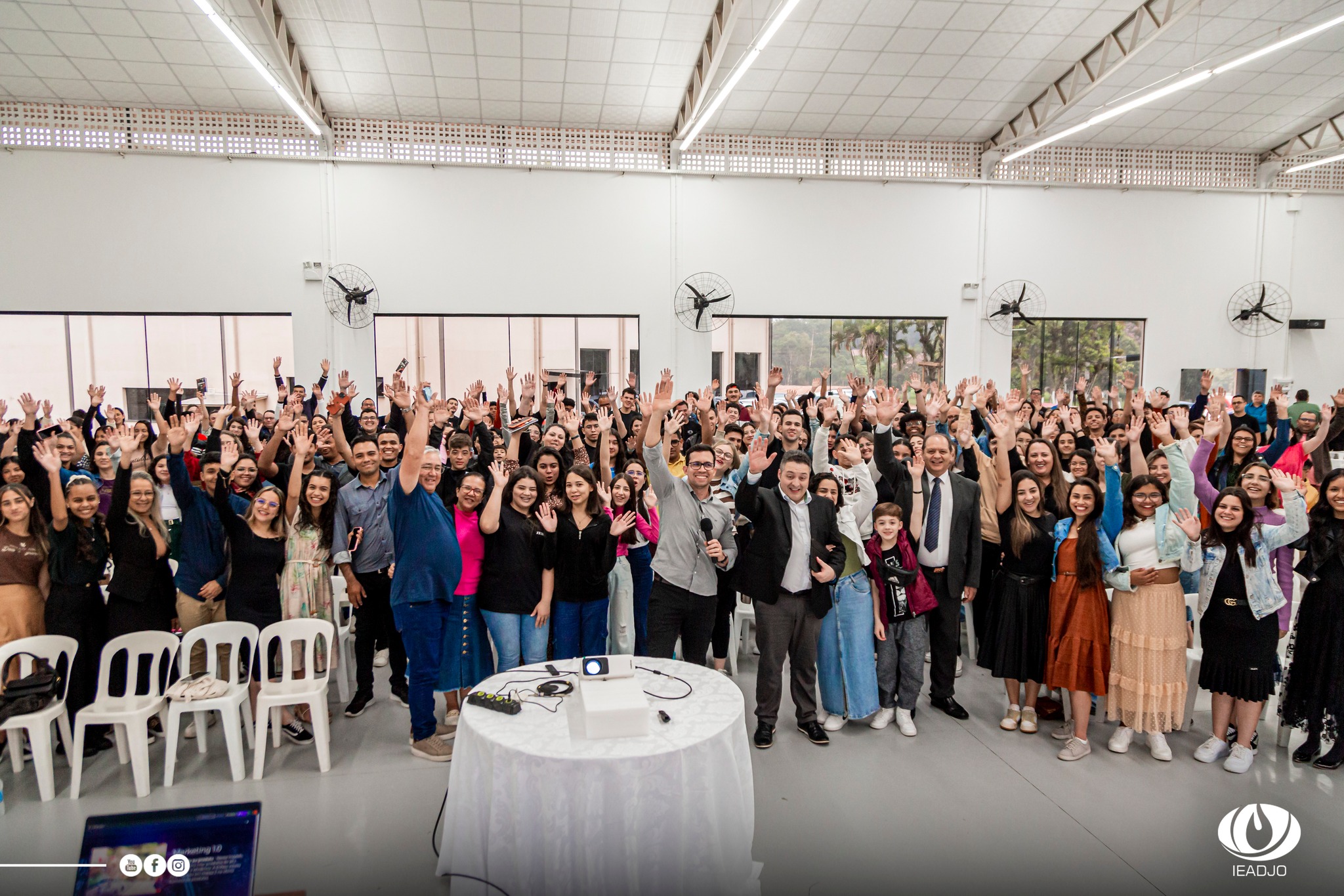 Workshop de comunicação e marketing digital para igrejas lotado